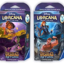 Shop All*Disney Lorcana TCG: Ursula`s Return - Starter Deck - Miniature Marvels: Airplane Models & Painted Dice