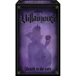 Board Game<Disney Villainous: Wicked to the Core RVN 60001796 - Miniature Marvels: Airplane Models & Painted Dice