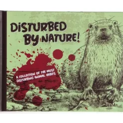 Egpull<Disturbed By Nature Hardcover Book - "The Darker Side of Animals" Horror Gift - Miniature Marvels: Airplane Models & Painted Dice