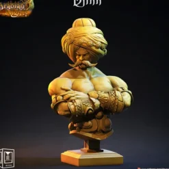 Shop All*Djinn Bust - Miniature Marvels: Airplane Models & Painted Dice