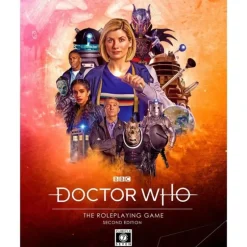 Shop All*Doctor Who: Core Rulebook 2E - Miniature Marvels: Airplane Models & Painted Dice