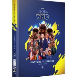 Shop All*Doctor Who D&D 5E: Doctors and Daleks Player's Guide - Miniature Marvels: Airplane Models & Painted Dice