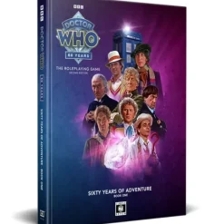 Shop All*Doctor Who: RPG: Sixty Years of Adventure Book 1 - Miniature Marvels: Airplane Models & Painted Dice