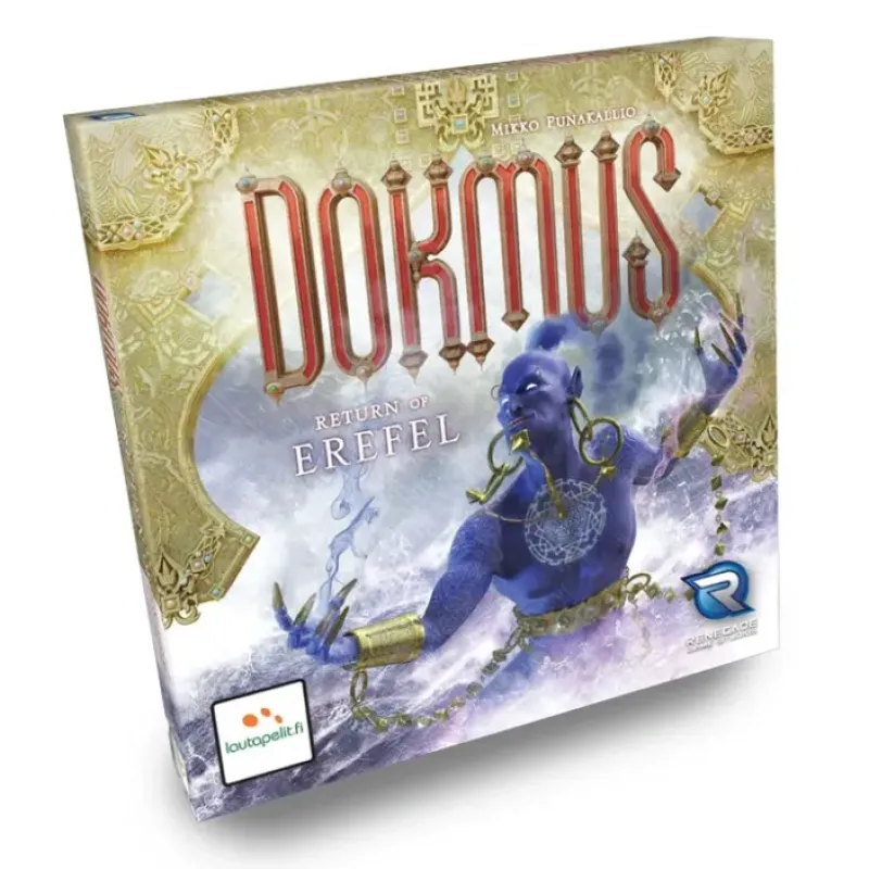 Board Game<Dokmus: Return of Erefel Expansion RGS 00803 - Miniature Marvels: Airplane Models & Painted Dice