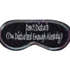 Egpull<Don't Disturb Funny Sleep Mask - Hysterical Sleeping Eye Blindfold Soft EyeMask - Miniature Marvels: Airplane Models & Painted Dice
