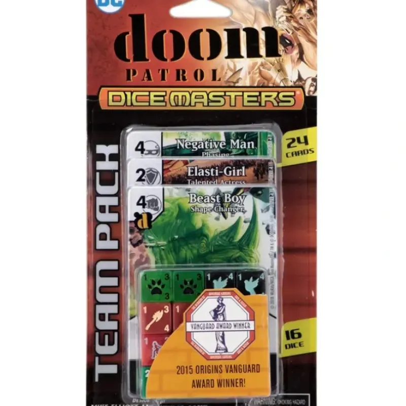 Shop All*Doom Patrol Team Pack: DC Comics Dice Masters WZK 73125 - Miniature Marvels: Airplane Models & Painted Dice
