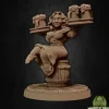 Miniature<Dorella Breakheart - Miniature Marvels: Airplane Models & Painted Dice
