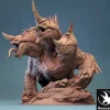 Miniature<Dracocerberus - Miniature Marvels: Airplane Models & Painted Dice