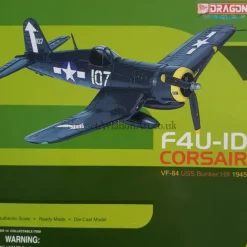 Airplane Model*Dragon 50128 1:72 F4U-1D VF-84 Corsair - Miniature Marvels: Airplane Models & Painted Dice