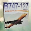 Airplane Model*Dragon Boeing 747-100 1:400 Braniff International N601BF "100th 747" - Miniature Marvels: Airplane Models & Painted Dice