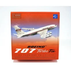 Airplane Model*Dragon Models 55707-03 1:400 House Colors Boeing 707 - Miniature Marvels: Airplane Models & Painted Dice