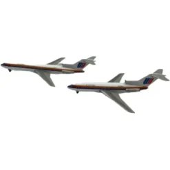 Airplane Model*Dragon Models/Jet X JX043 1:400 United Boeing 727-100 & 727-200 - Miniature Marvels: Airplane Models & Painted Dice