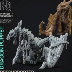 Miniature*Dragon Puppet - Miniature Marvels: Airplane Models & Painted Dice