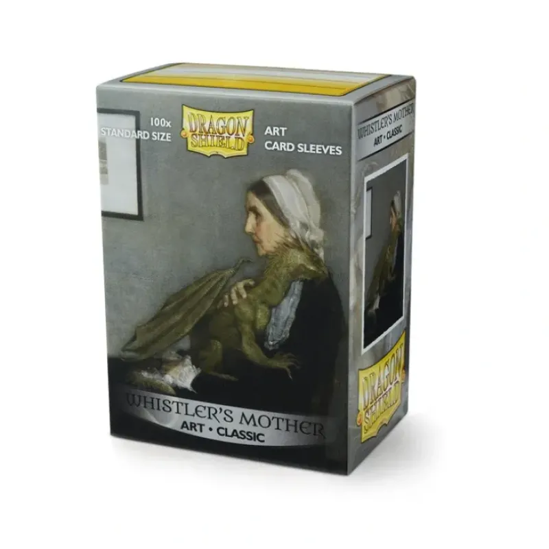Shop All*Dragon Shield: Art Sleeves (100) Classic "Whistler's Mother" ATM 12017 - Miniature Marvels: Airplane Models & Painted Dice