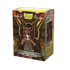 Shop All*Dragon Shield: Art Sleeves (100) Matte "Queen Athromark Portrait" ATM 12033 - Miniature Marvels: Airplane Models & Painted Dice