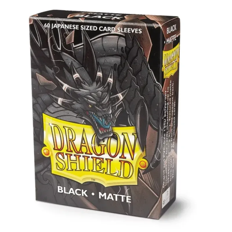 Shop All*Dragon Shield: Japanese Matte (60) Black "Sokush" ATM 11102 - Miniature Marvels: Airplane Models & Painted Dice