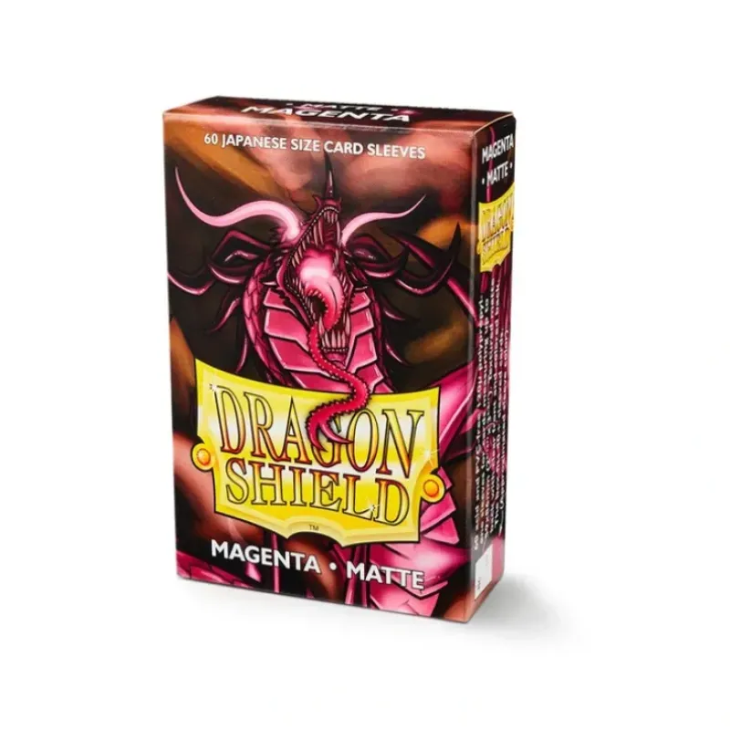 Shop All*Dragon Shield: Japanese Matte (60) Magenta "Demato" ATM 11126 - Miniature Marvels: Airplane Models & Painted Dice
