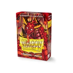 Shop All*Dragon Shield: Japanese Matte (60) Crimson "Elohaen" ATM 11121 - Miniature Marvels: Airplane Models & Painted Dice