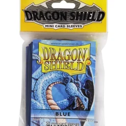 Shop All*Dragon Shield: Japanese Mini (50) Blue "Drasmorx" ATM 10103 - Miniature Marvels: Airplane Models & Painted Dice