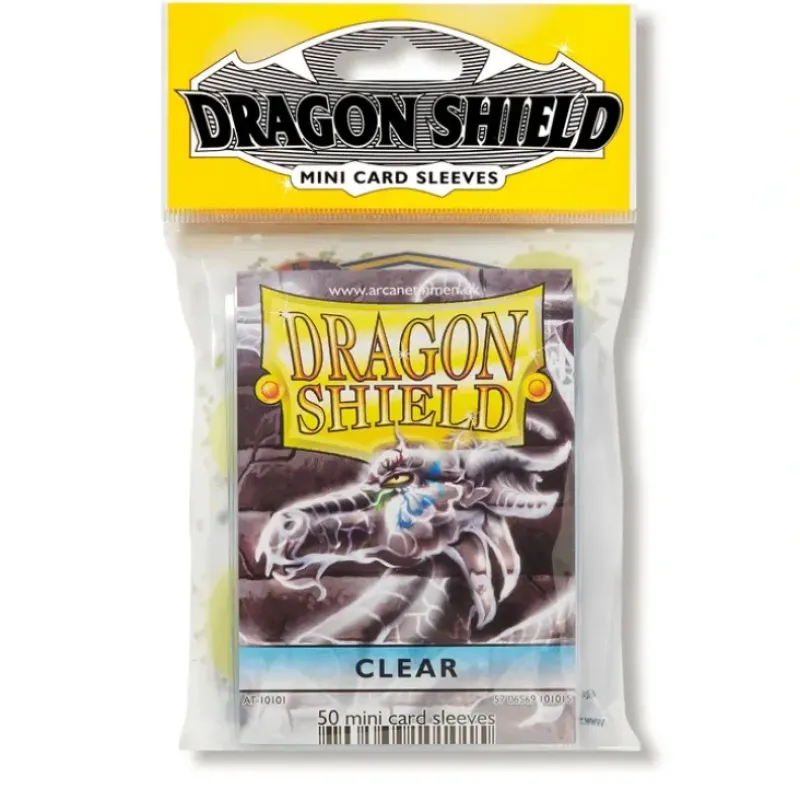Shop All*Dragon Shield: Japanese Mini (50) Classic - Clear "Spook" ATM 10101 - Miniature Marvels: Airplane Models & Painted Dice