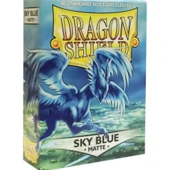 Shop All*Dragon Shield: Matte (60) Sky Blue ATM 11219 - Miniature Marvels: Airplane Models & Painted Dice