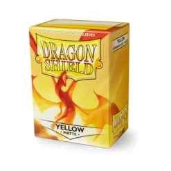 Shop All*Dragon Shield: Matte (100) Yellow ATM 11014 - Miniature Marvels: Airplane Models & Painted Dice