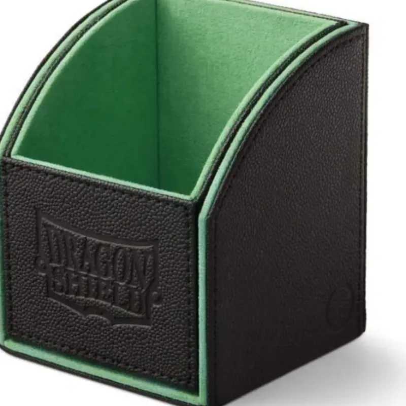 Shop All*Dragon Shield: Nest Box 100 Green/Black ATM 40108 - Miniature Marvels: Airplane Models & Painted Dice
