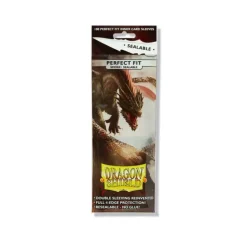 Shop All*Dragon Shield Perfect Fit Sealable: (100) Smoke "Yarost" ATM 13223 - Miniature Marvels: Airplane Models & Painted Dice