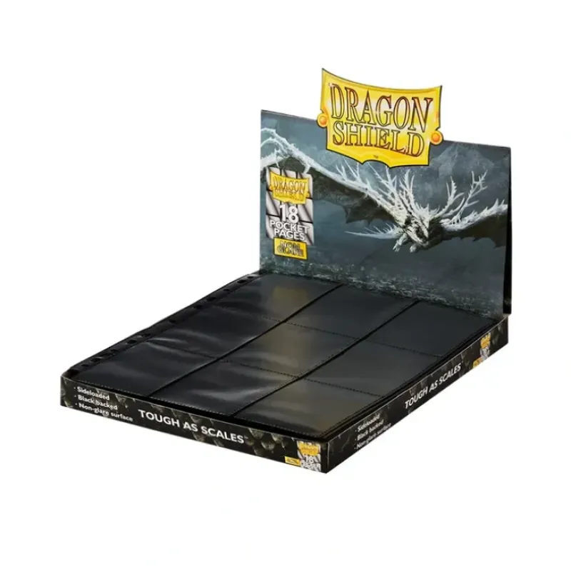 Shop All*Dragon Shield: 18-Pocket Binder Pages (50) - Non Glare ATM 10311 - Miniature Marvels: Airplane Models & Painted Dice