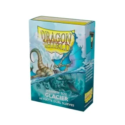 Shop All*Dragon Shields: Japanese (60) Matte Dual - Glacier ATM 15131 - Miniature Marvels: Airplane Models & Painted Dice