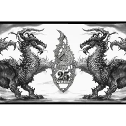 Shop All*Dragon Shields: Playmat - 25th Anniversary (DISPLAY 20) - Miniature Marvels: Airplane Models & Painted Dice