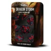 Dice<Dragon Storm Silicone Dice Set: Black Dragon Scales (7) - Miniature Marvels: Airplane Models & Painted Dice
