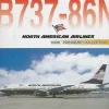 Airplane Model*Dragon Wings 55240 1:400 North American Airlines Boeing 737-86N - Miniature Marvels: Airplane Models & Painted Dice
