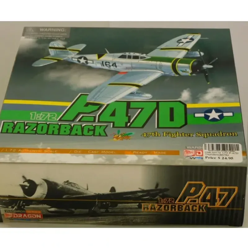 Airplane Model*Dragon Wings 50116 1:72 P-47D Thunderbolt 47th Fighter Squadron - Miniature Marvels: Airplane Models & Painted Dice