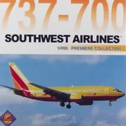 Airplane Model*Dragon Wings 55263 1:400 Southwest Airlines Boeing 737-700 - Miniature Marvels: Airplane Models & Painted Dice