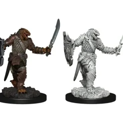 Miniature<Dragonborn Female Paladin: Premium Figures - D&D Icons of the Realms WZK 93006 - Miniature Marvels: Airplane Models & Painted Dice