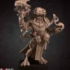 Miniature<Dragonborn, Wizard - Miniature Marvels: Airplane Models & Painted Dice