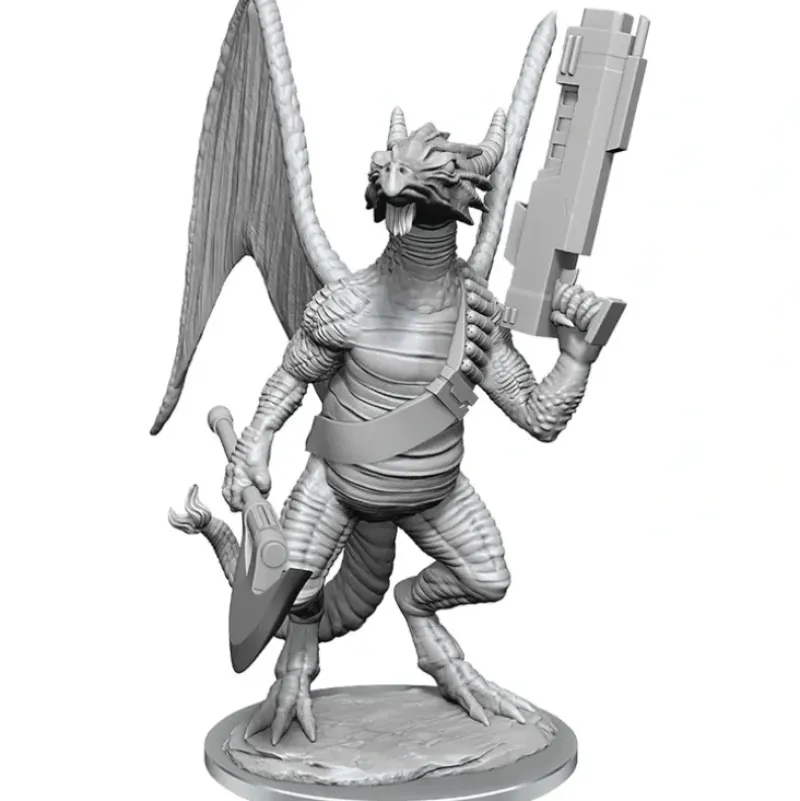 Miniature*Dragonkin: Starfinder Battles Deep Cuts WZK 90502 - Miniature Marvels: Airplane Models & Painted Dice