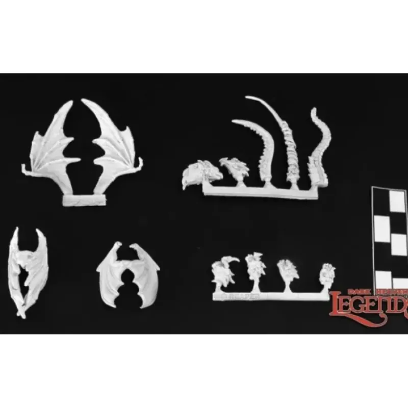 Miniature<Dragonman Conversion Kit: Dark Heaven Legends RPR 03457 - Miniature Marvels: Airplane Models & Painted Dice