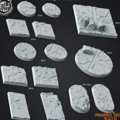Shop All*Dragon's Vault Bases - Miniature Marvels: Airplane Models & Painted Dice