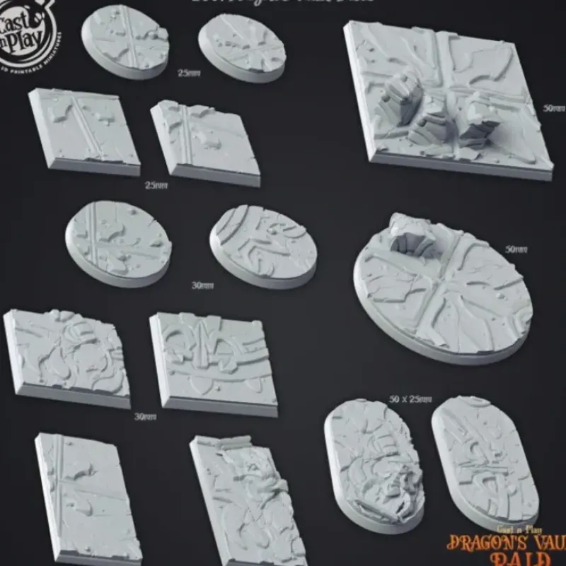Shop All*Dragon's Vault Bases - Miniature Marvels: Airplane Models & Painted Dice