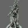 Miniature<Dryad - Miniature Marvels: Airplane Models & Painted Dice