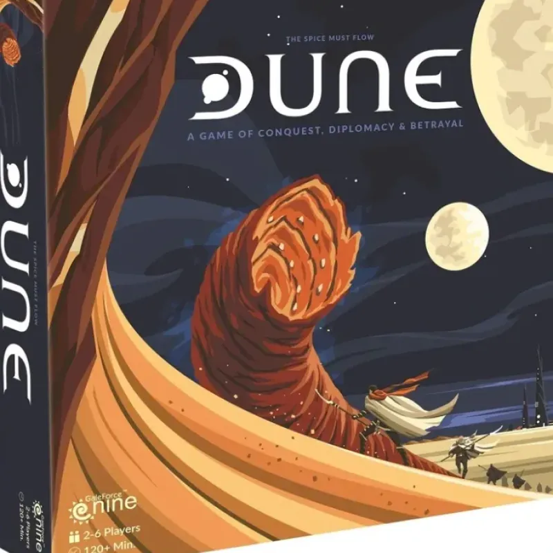 Board Game<Dune Board Game GF9 DUNE01 - Miniature Marvels: Airplane Models & Painted Dice