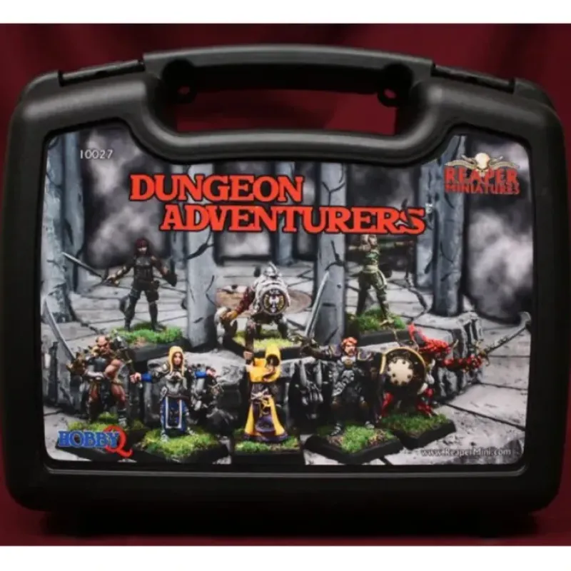 Miniature<Dungeon Adventurers: Boxed Set RPR 10027 - Miniature Marvels: Airplane Models & Painted Dice