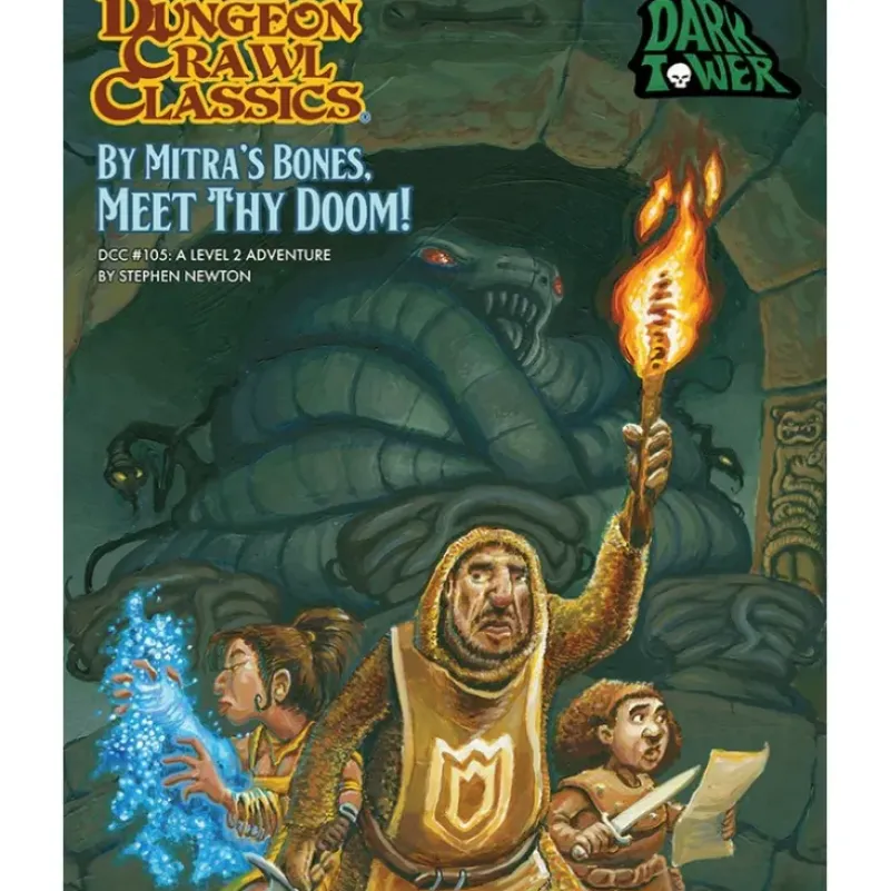 Shop All*Dungeon Crawl Classics RPG: #105 - By Mitra's Bones Meet Thy Doom - Miniature Marvels: Airplane Models & Painted Dice