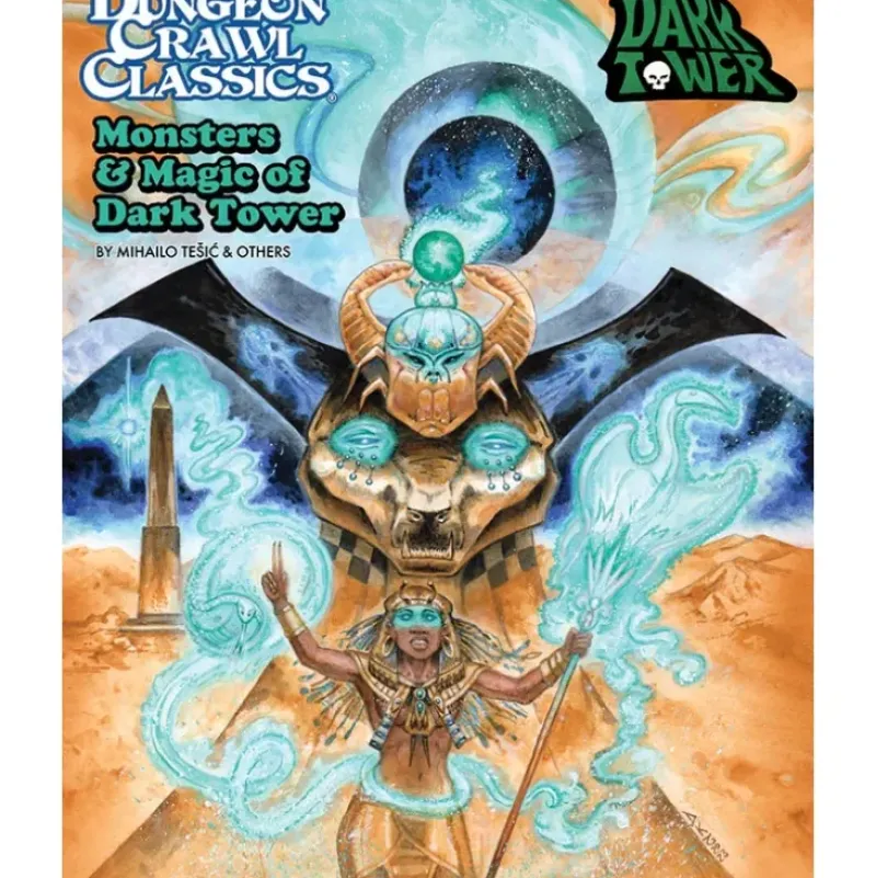Shop All*Dungeon Crawl Classics RPG: Monsters & Magic of Dark Tower - Miniature Marvels: Airplane Models & Painted Dice