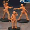 Miniature<Dungeon Explorers - Miniature Marvels: Airplane Models & Painted Dice