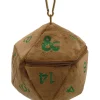 Accessories<Dungeons & Dragons: Copper and Green D20 Dice Bag - Miniature Marvels: Airplane Models & Painted Dice
