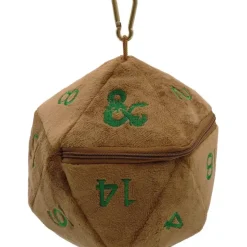 Accessories<Dungeons & Dragons: Copper and Green D20 Dice Bag - Miniature Marvels: Airplane Models & Painted Dice
