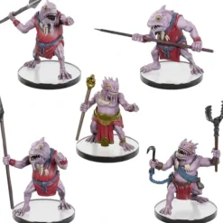 Shop All*Dungeons & Dragons: Icons of the Realms - Kuo-Toa Warband - Miniature Marvels: Airplane Models & Painted Dice